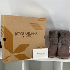 Koolaburra by UGG Lavender Fur Boots NEW size 6 Women’s